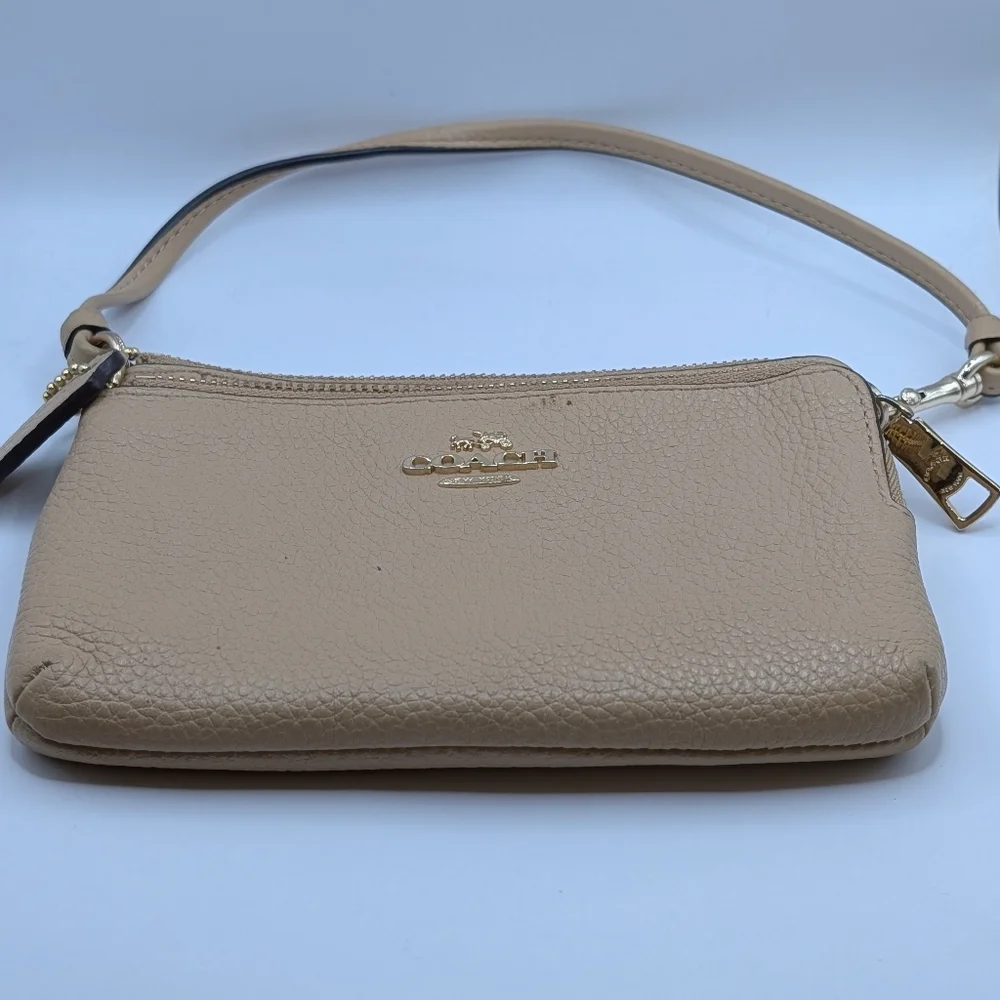 Coach pebbled leather